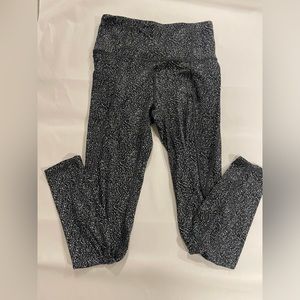 Athleta Black/White Leggings